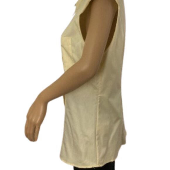 Judith & Charles Sleeveless Button-Up Blouse - Picture 4 of 6